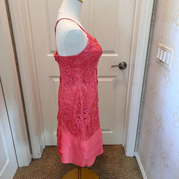 Sue Wong Soutache Asymmetrical Dress Size 4 - Picture 5 of 10